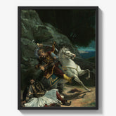 Combat of a Greek and a Turk by Horace Vernet - thumbnail_1_bf_6710b00b762cab4eff787280